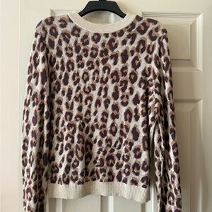 Leopard Print Sweater